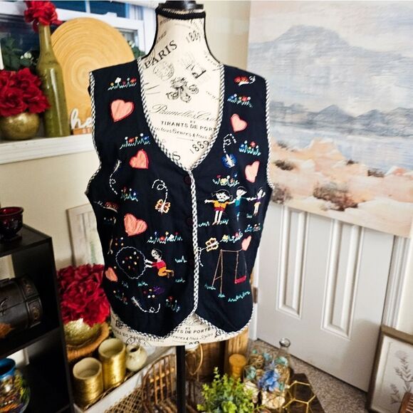 Vintage BSA Friendship Patched Embroidered Vest. - Picture 4 of 15